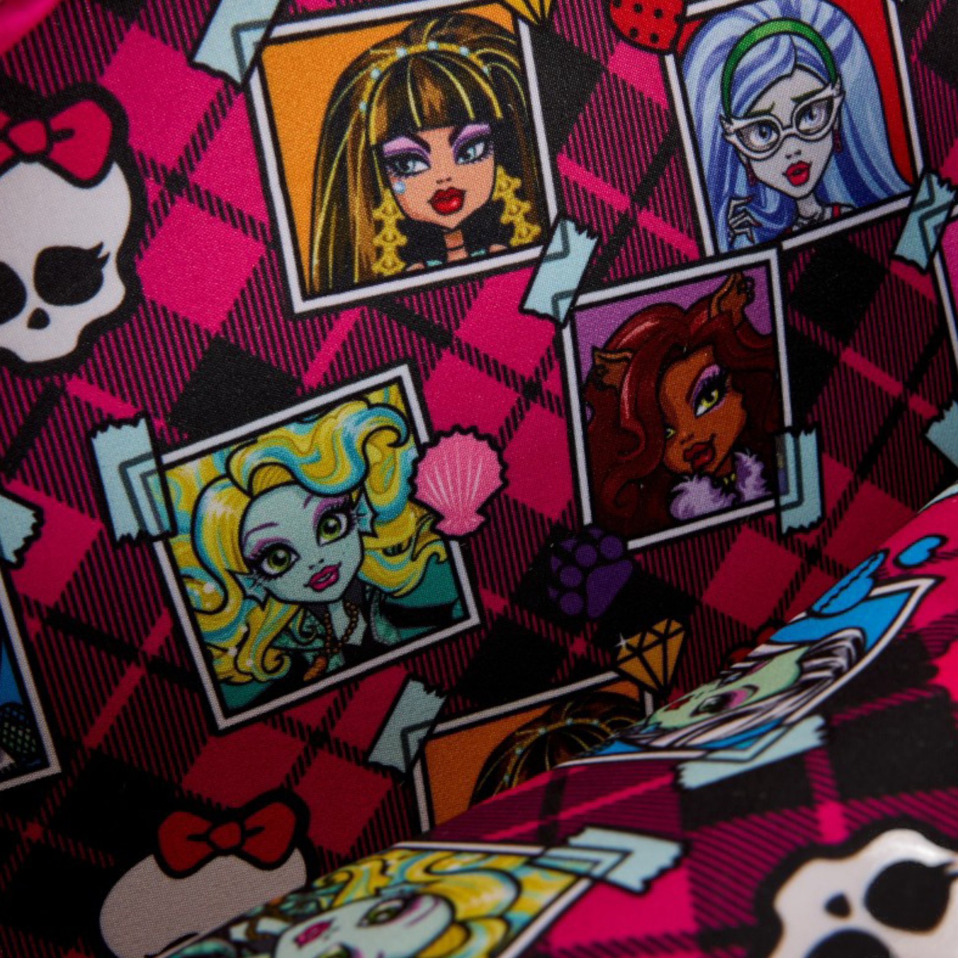 Sac à main - Skullette - Monster High - Loungefly J'M T Créa