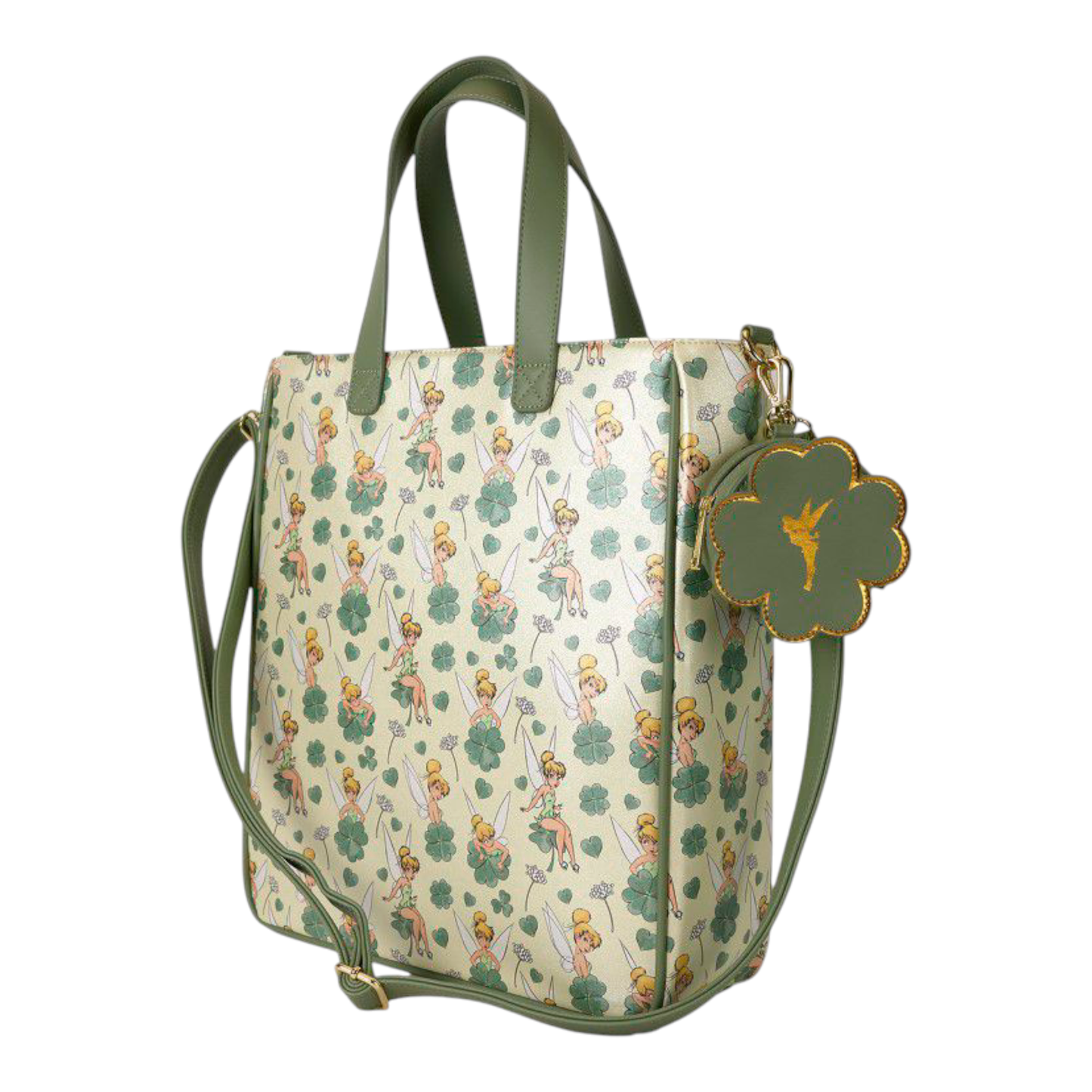 Sac à main - Tote Bag Tinker Bell 4-Leaf Clover Aop - Disney - Loungefly J'M T Créa