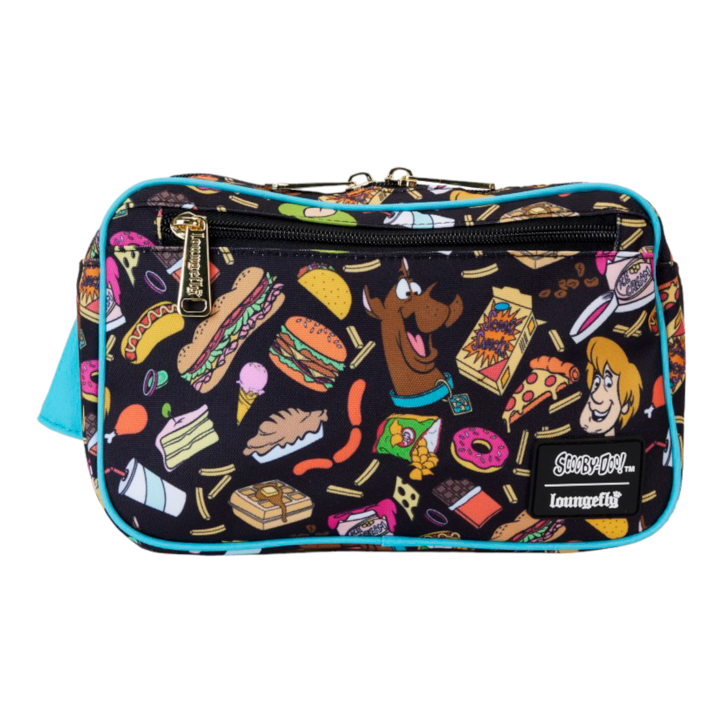 Sac banane en nylon - Aop Munchies - Scooby Doo - Loungefly J'M T Créa