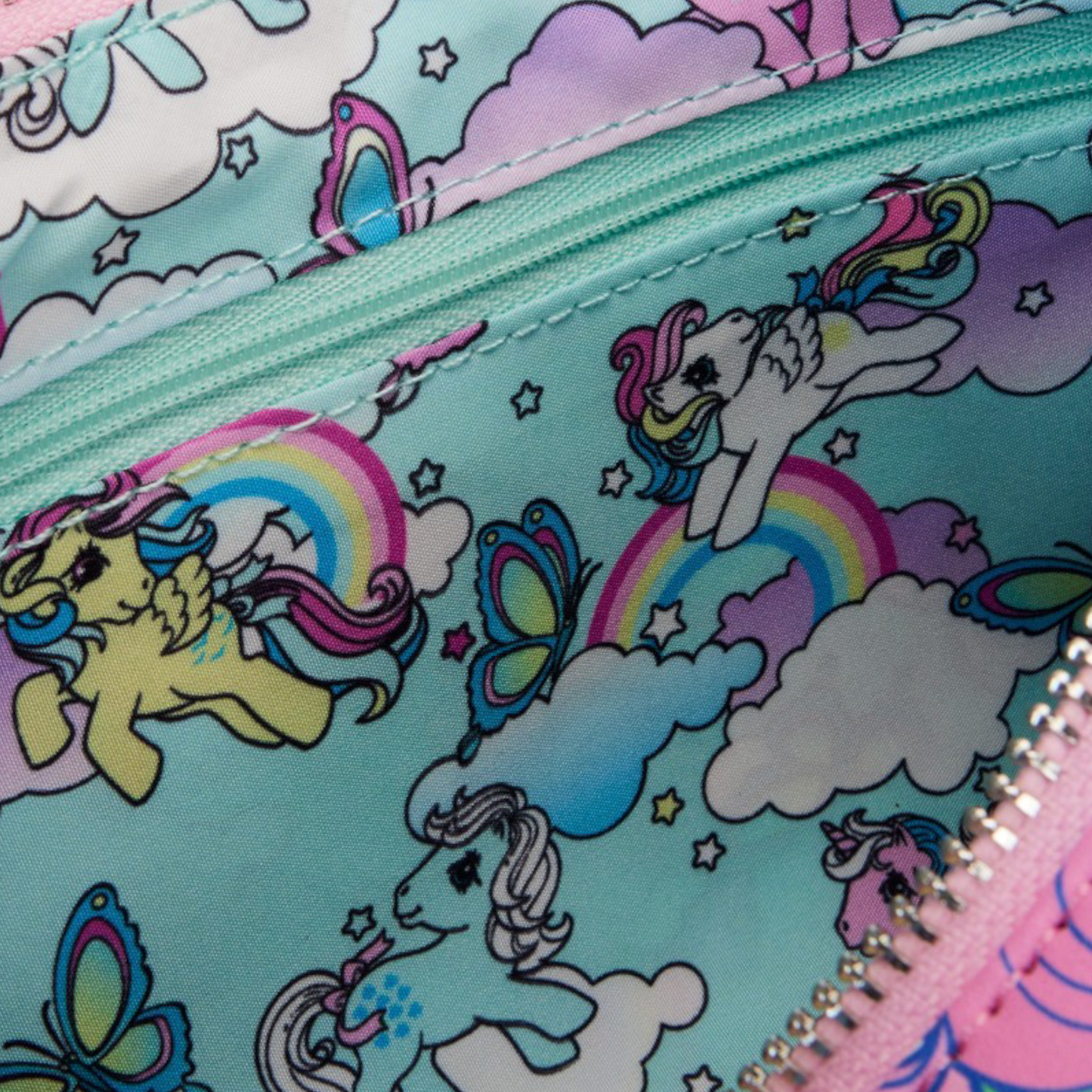 Sac bandoulière et son porte monnaie assorti - My Little Pony - Loungefly J'M T Créa