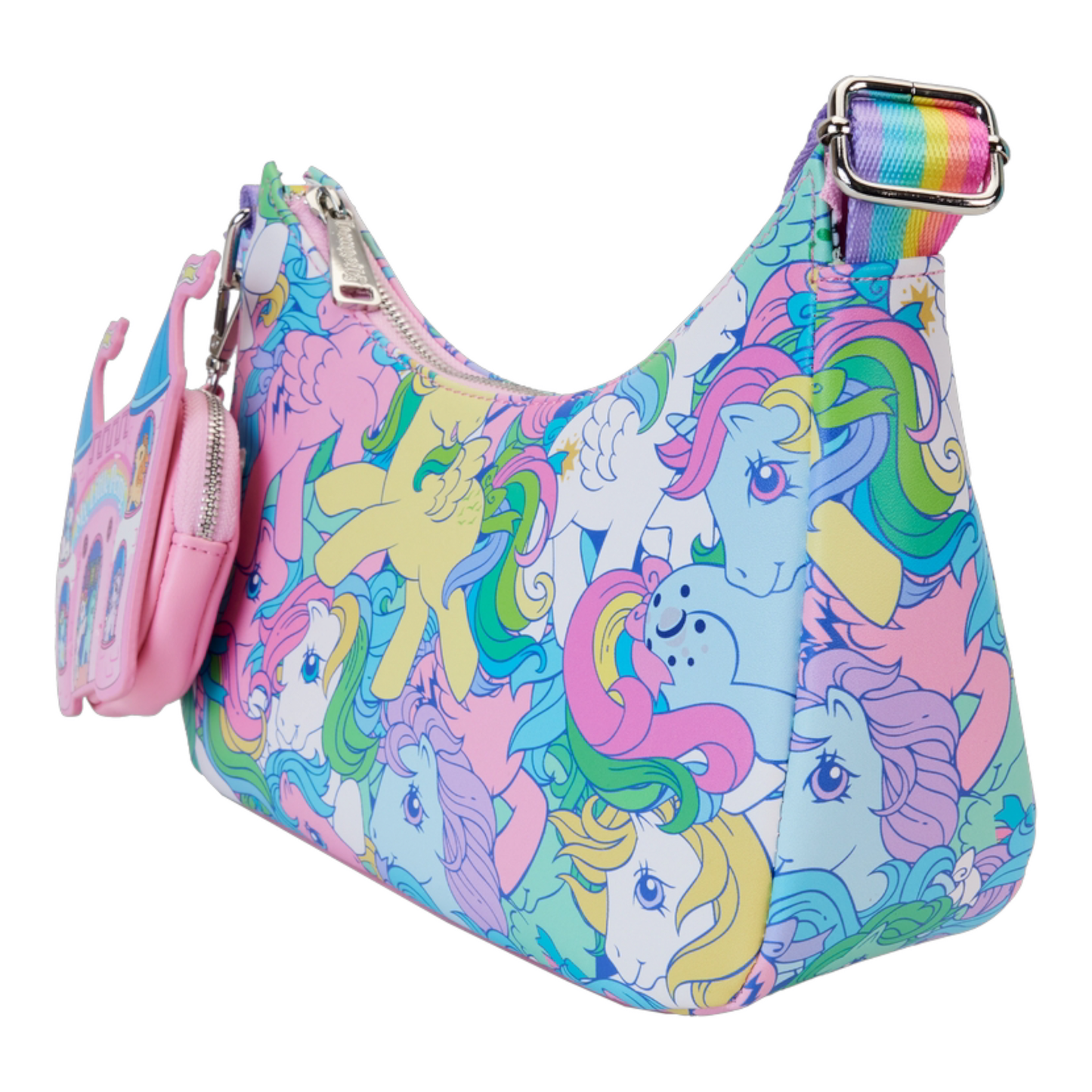 Sac bandoulière et son porte monnaie assorti - My Little Pony - Loungefly J'M T Créa