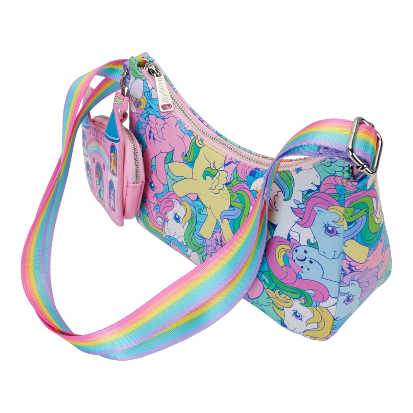 Sac bandoulière et son porte monnaie assorti - My Little Pony - Loungefly J'M T Créa