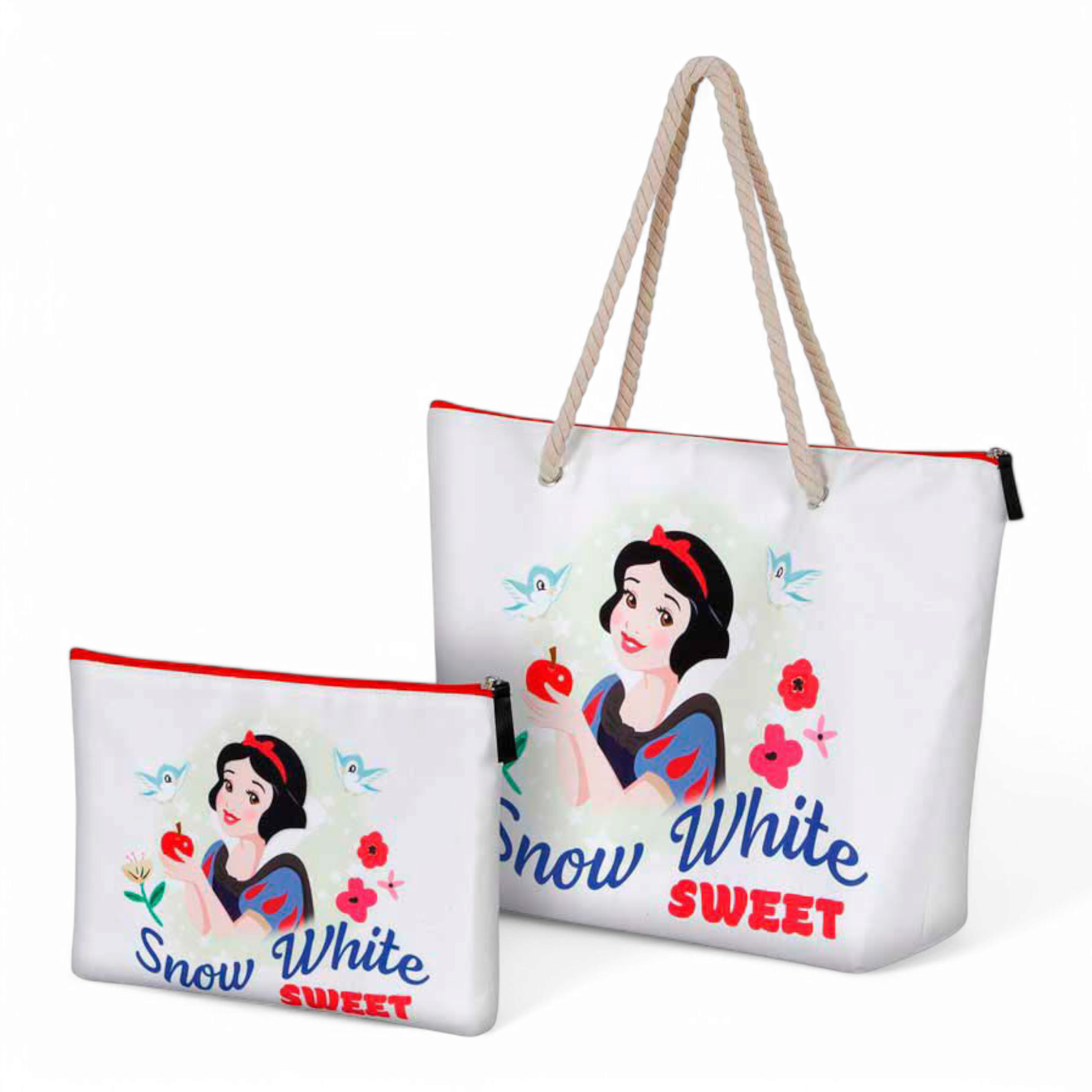 Sac de plage - Soleil Blanche-Neige Sweet - Disney - Karactermania J'M T Créa