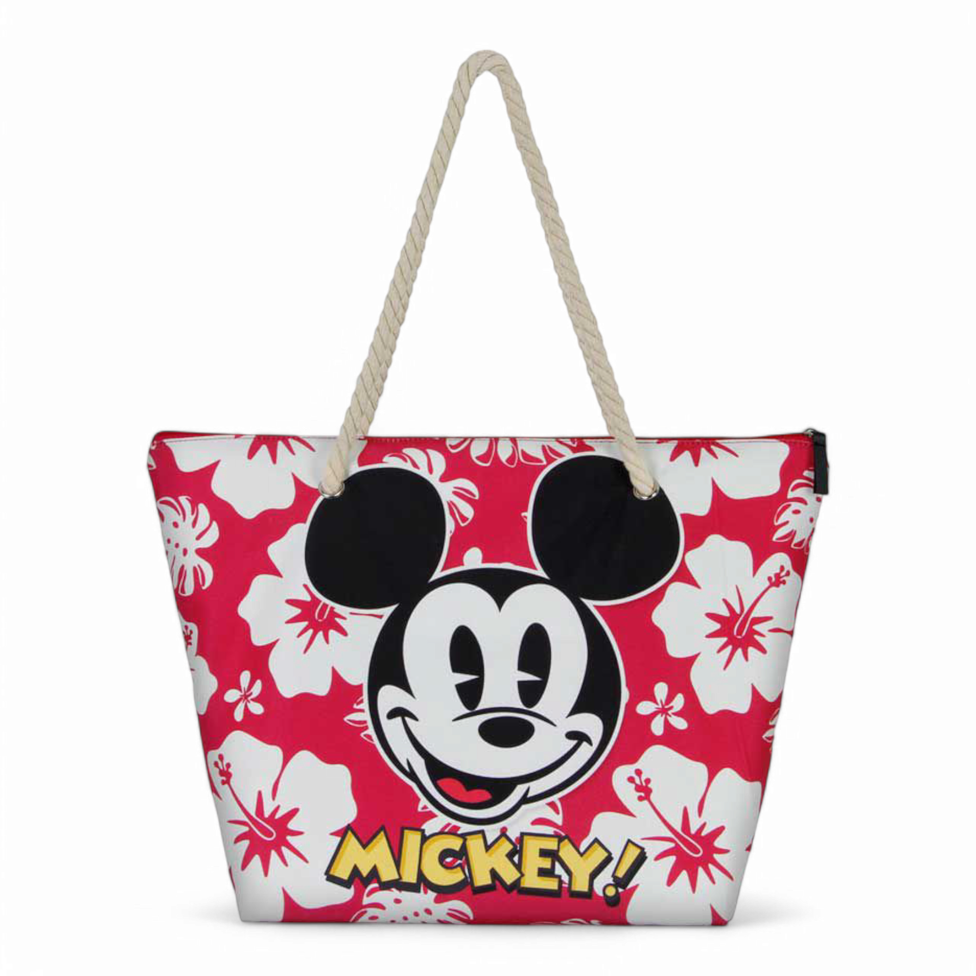 Sac de plage - Soleil Mickey Mouse Hawaii - Disney - Karactermania J'M T Créa