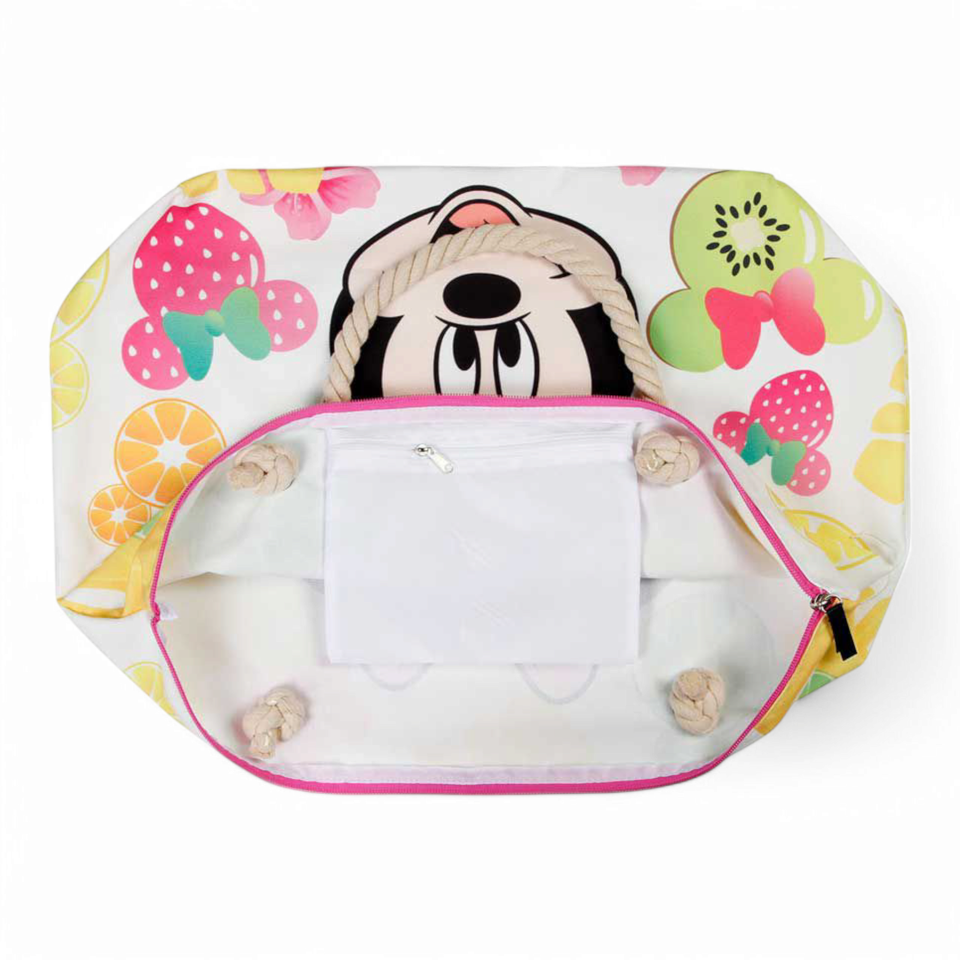 Sac de plage - Soleil Minnie Mouse Fruits - Disney - Karactermania J'M T Créa