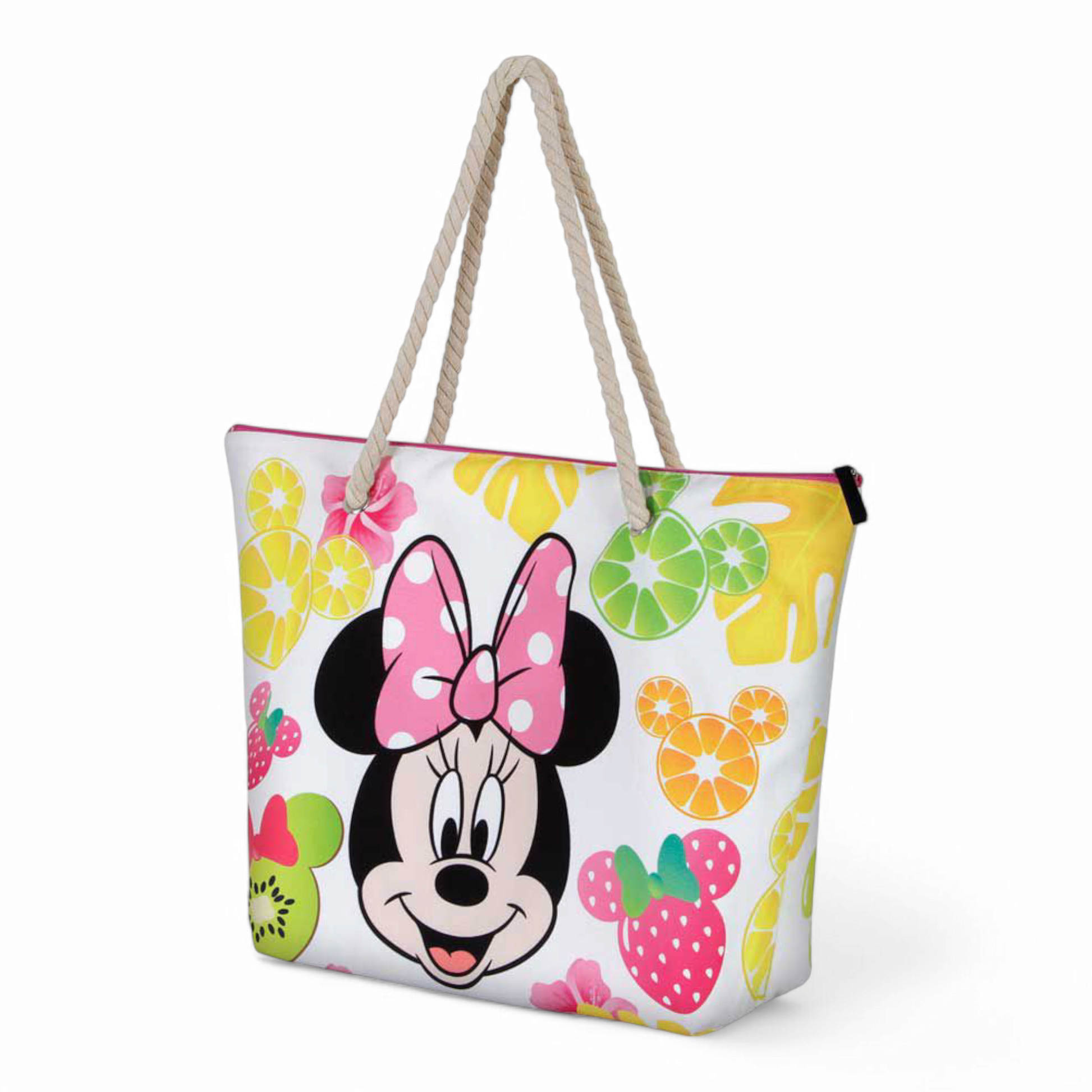 Sac de plage - Soleil Minnie Mouse Fruits - Disney - Karactermania J'M T Créa
