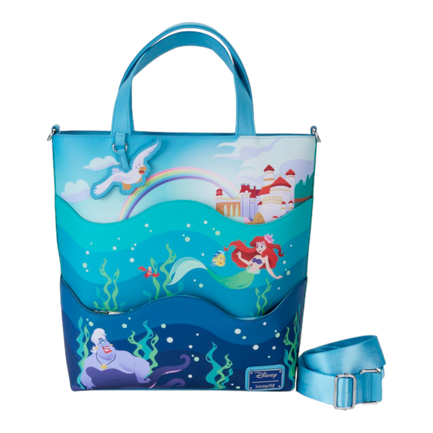 Sac en tissu - La Petite Sirène - Little Mermaid 35Th Anniv - Disney - Loungefly J'M T Créa