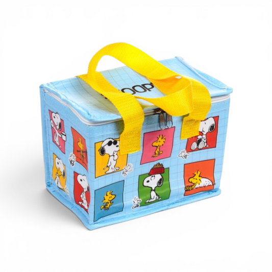SNOOPY - Sac isotherme RPET - Sac à déjeuner Peanuts Snoopy & Woodstock - Puckator J'M T Créa