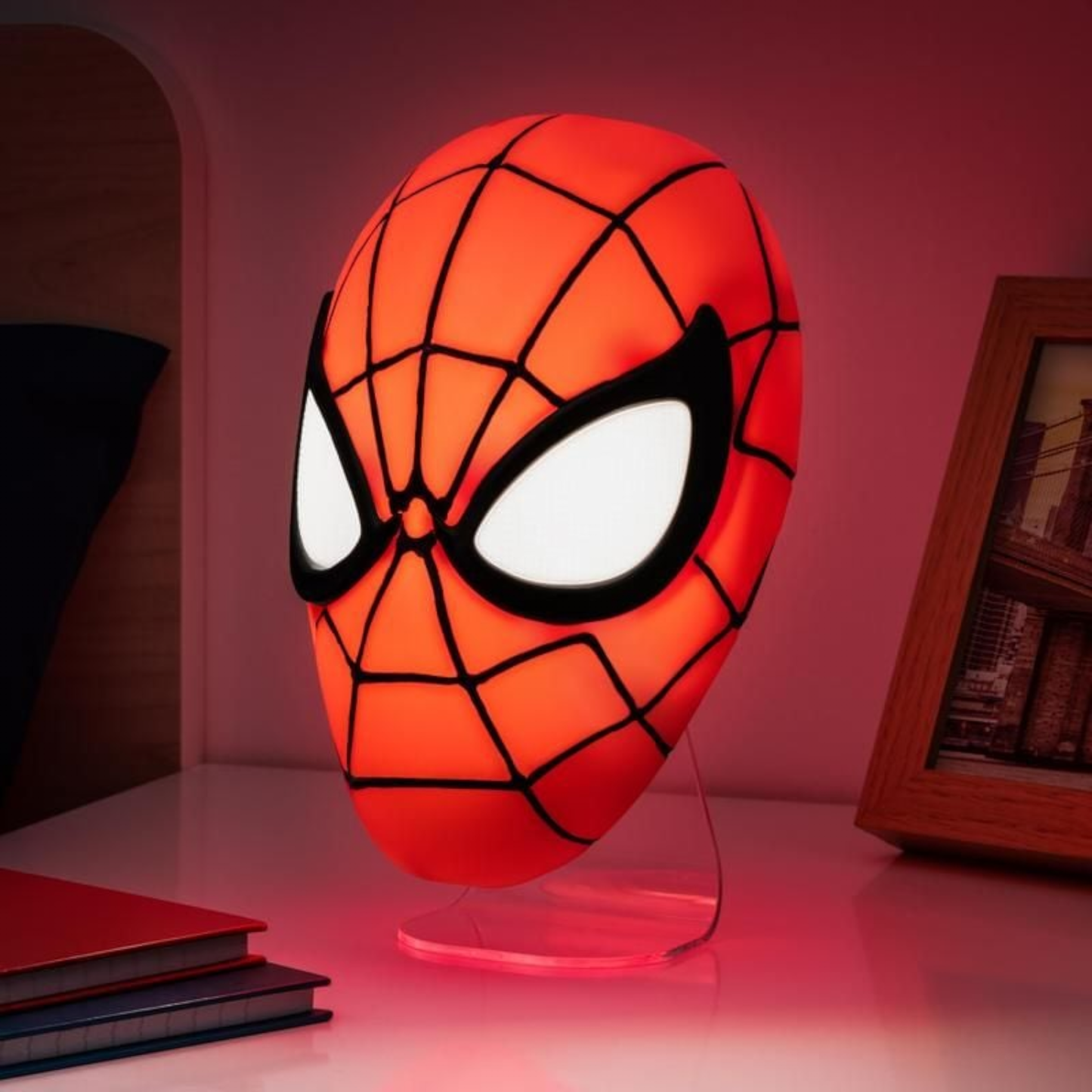 SPIDERMAN - Lampe masque Spiderman 22cm - Marvel - Paladone J'M T Créa