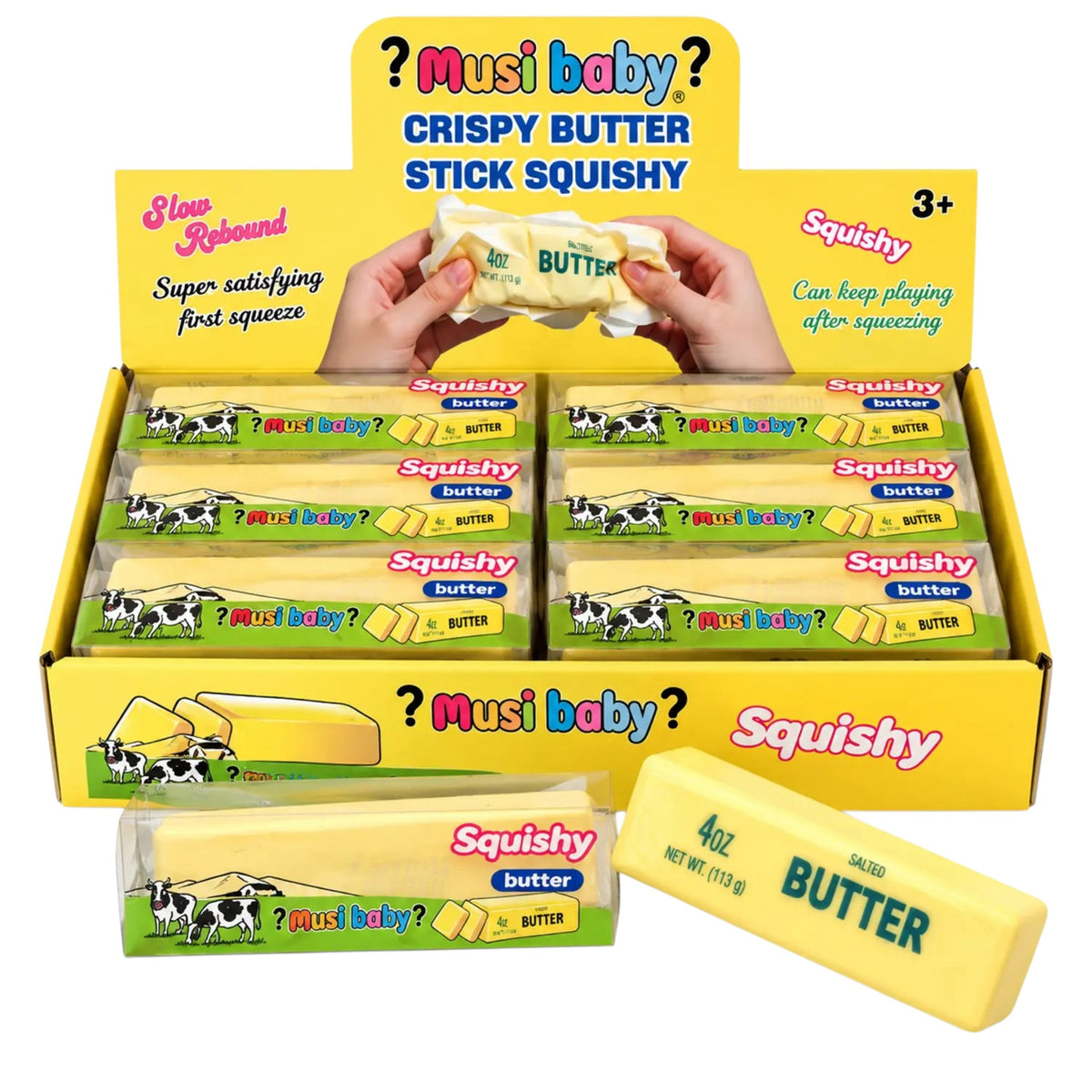 SQUISHY - Butter Crispy Slow Rebond - Jouet Anti Stress J'M T Créa