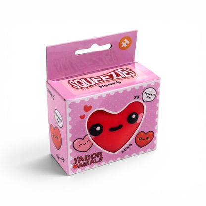 Squishy - Jouet coeur squeezy stretchy J'adoramals - Puckator J'M T Créa
