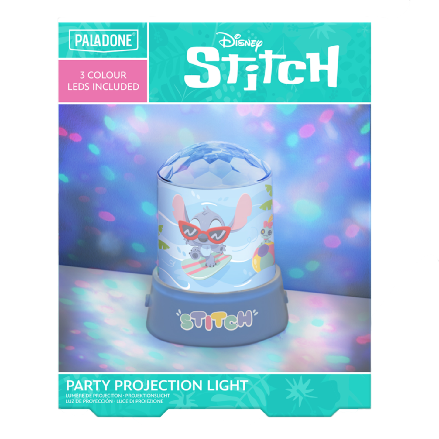 STITCH - Lampe à projection festif 13 cm - Paladone J'M T Créa