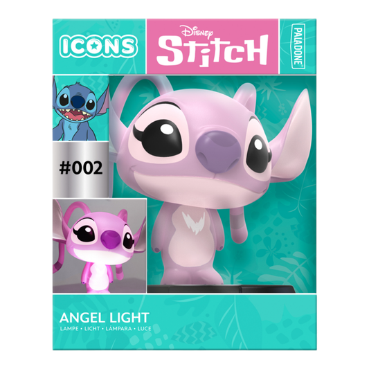 STITCH - Lampe Icon 10 cm Angel - Paladone J'M T Créa