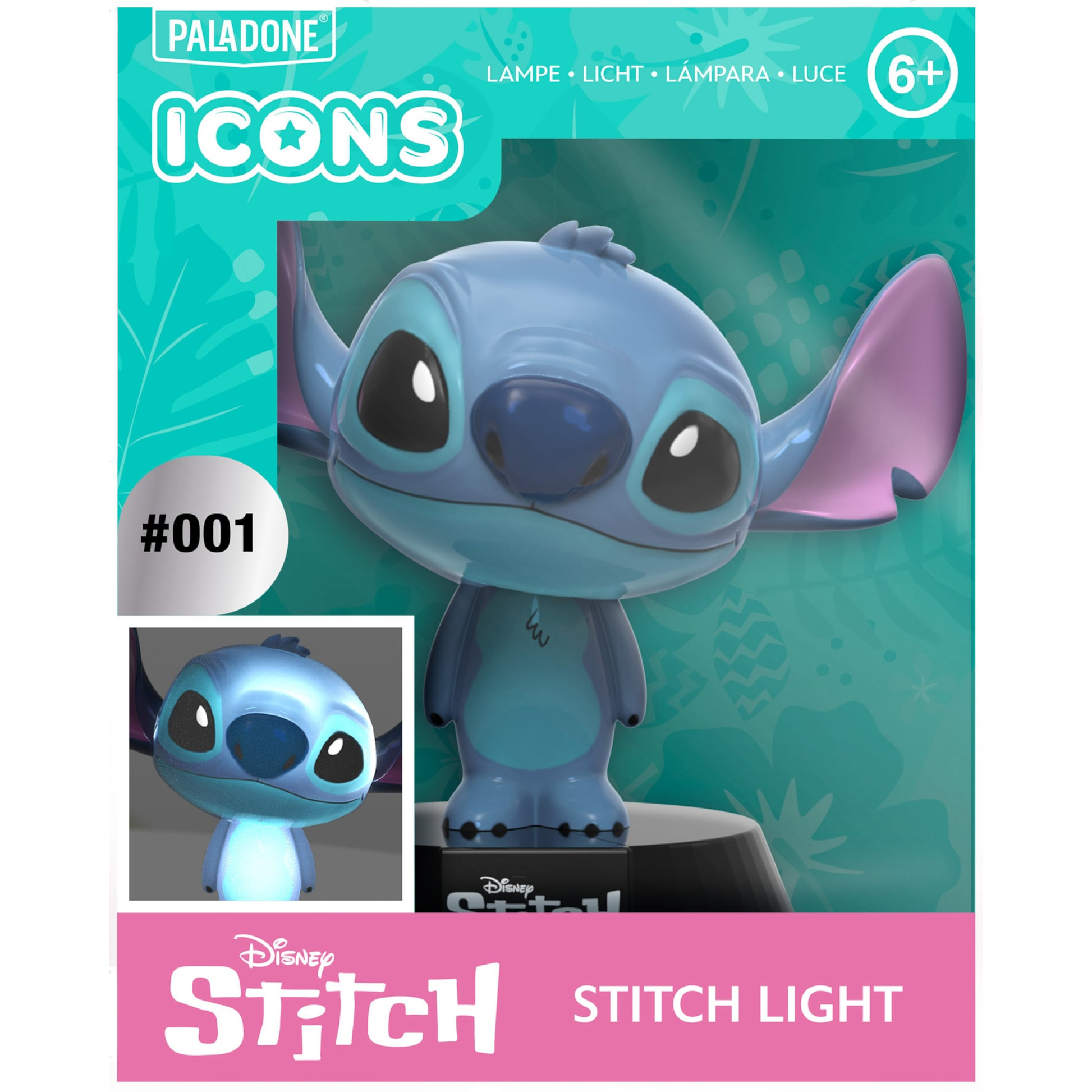 STITCH - Lampe Icon 10cm - Paladone J'M T Créa