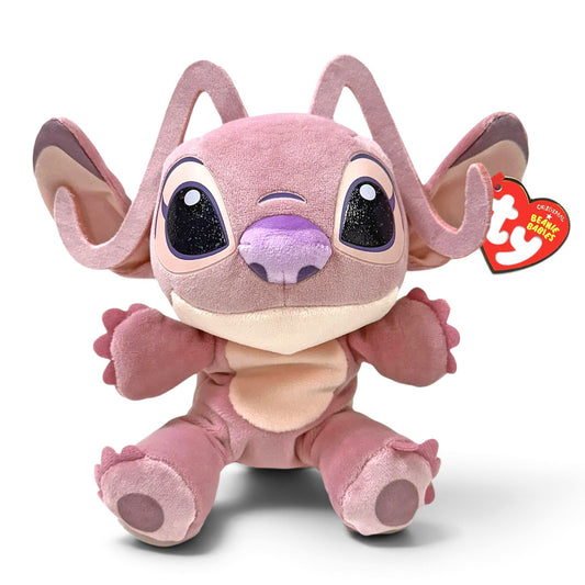 STITCH - Peluche souple Angel 15cm - TY J'M T Créa