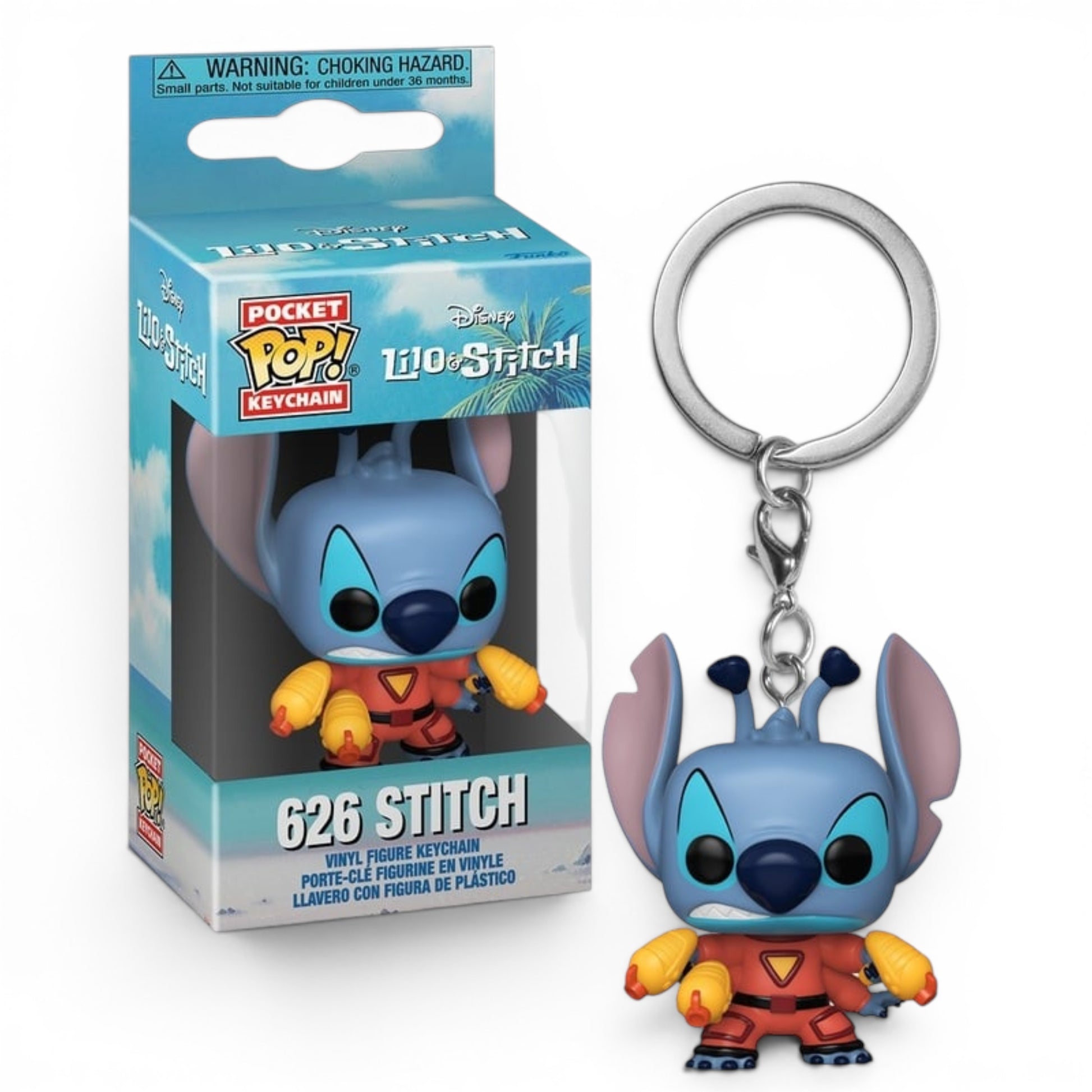 STITCH - Pocket Pop Keychain - 626 Stitch - Funko J'M T Créa