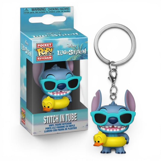 STITCH - Pocket Pop Keychain - Stitch In Tube - Funko J'M T Créa
