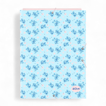 STITCH - Sleeping - Classeur à rabats premium avec élastiques A4 - Safta J'M T Créa