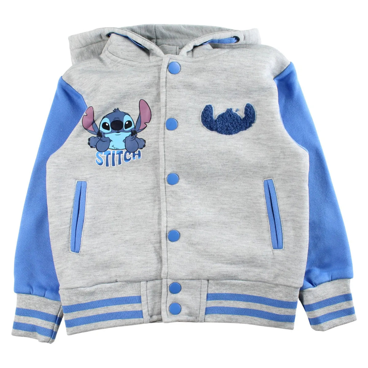 STITCH - Veste à capuche garçon Stitch Disney J'M T Créa