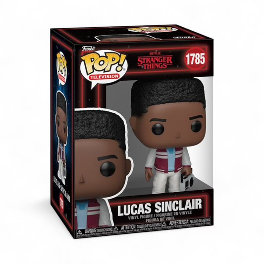 Stranger Things S5 - POP TV N°1785 - Lucas Sinclair avec Boombox - Funko J'M T Crea