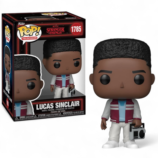 Stranger Things S5 - POP TV N°1785 - Lucas Sinclair avec Boombox - Funko J'M T Crea