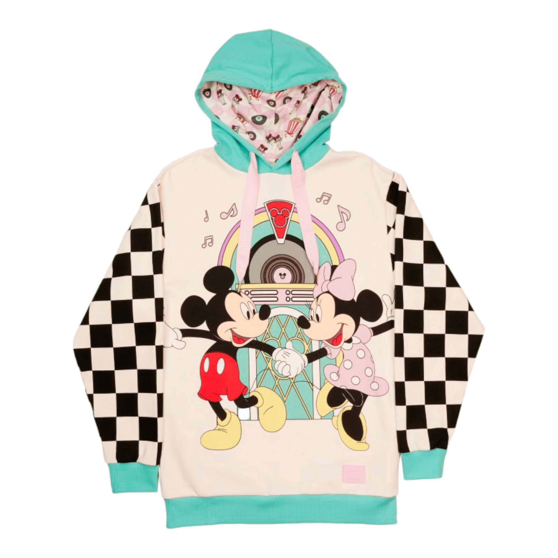 Sweat à capuche - Hoodie - Mickey And Minnie Date Night Diner - Disney - Loungefly J'M T Créa