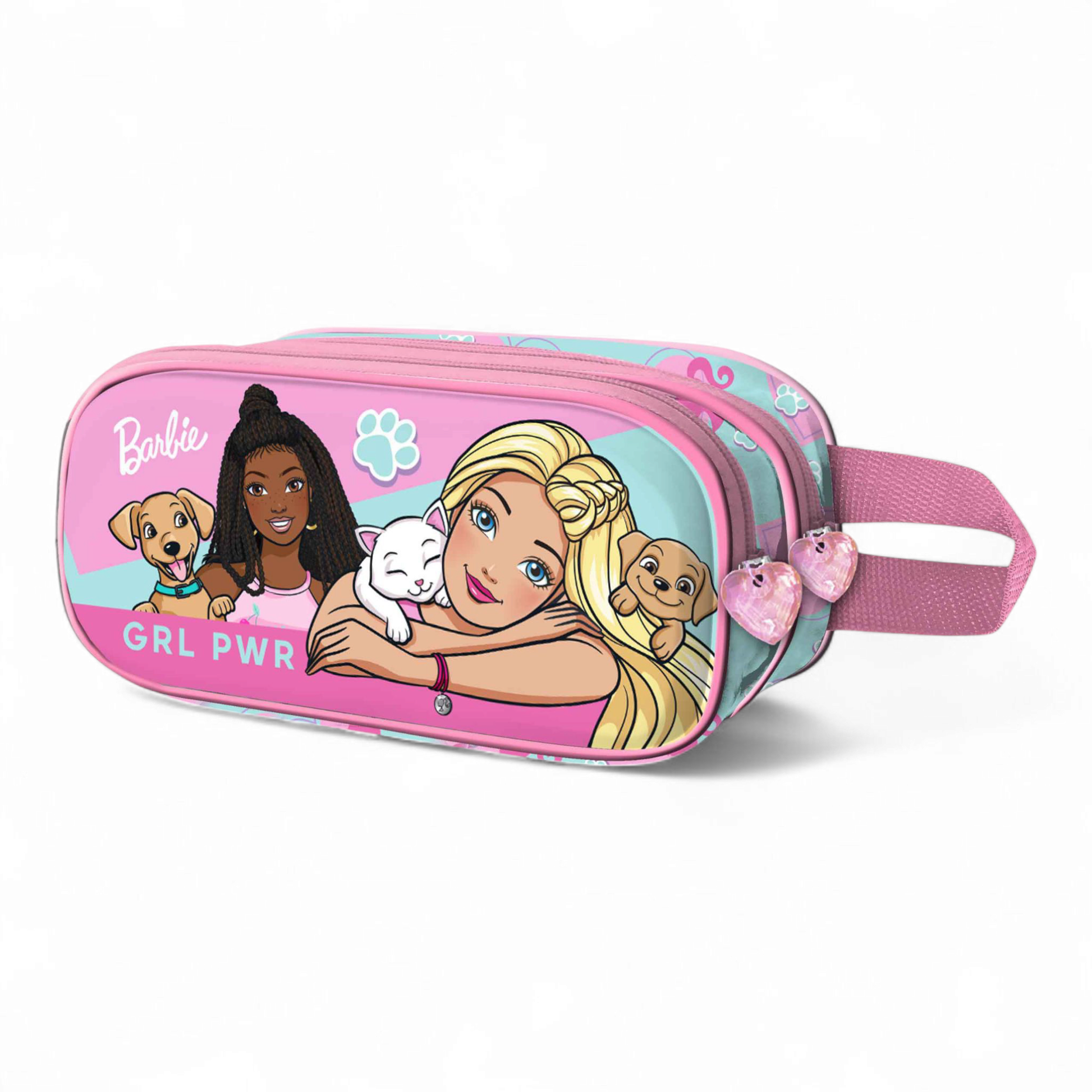 Trousse double - 3D Barbie Pets - Barbie - Karactermania J'M T Créa