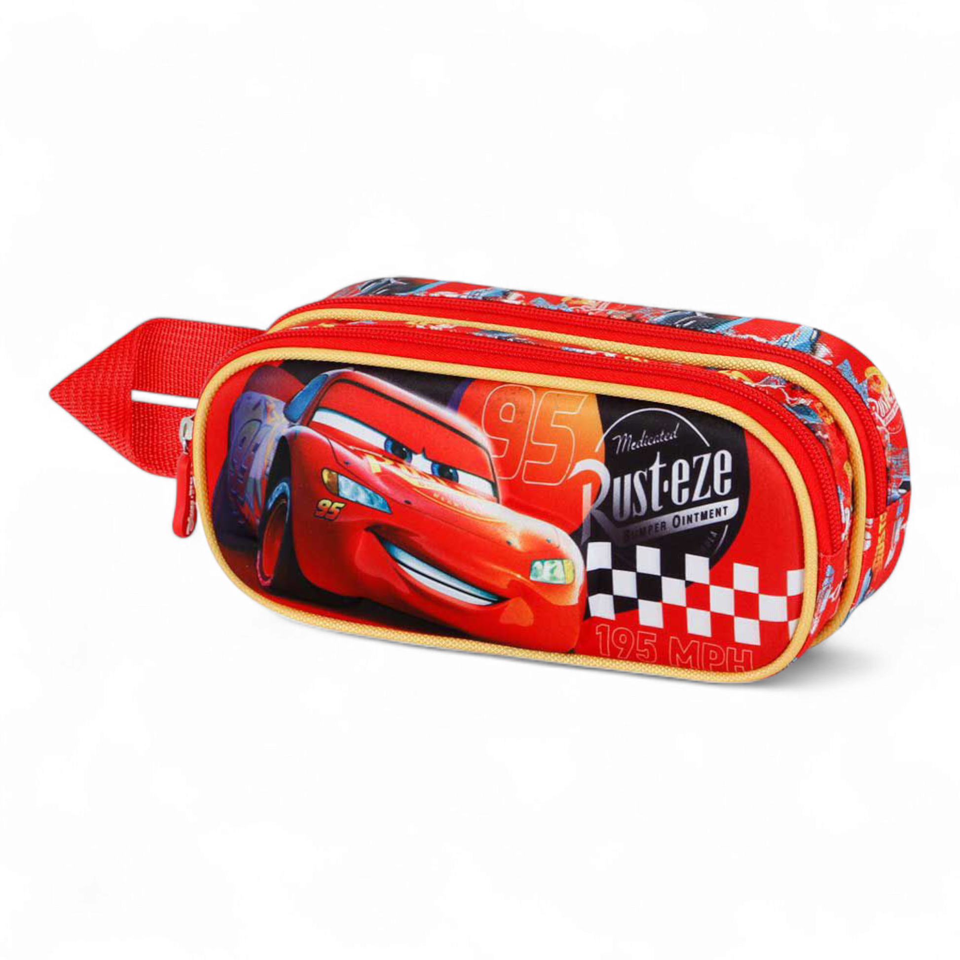 Trousse double - 3D Cars 3 Bumper - Pixar - Karactermania J'M T Créa