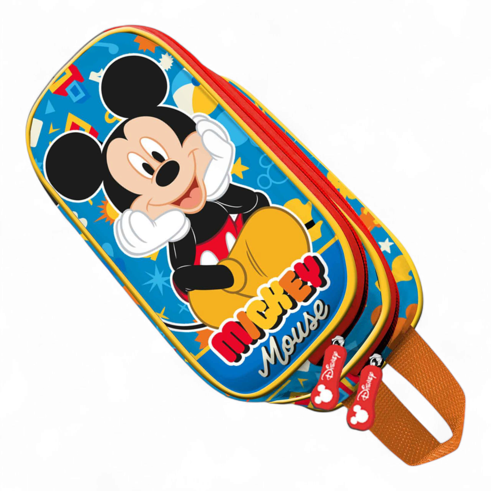 Trousse double - 3D Mickey Mouse Glad - Disney - Karactermania J'M T Créa