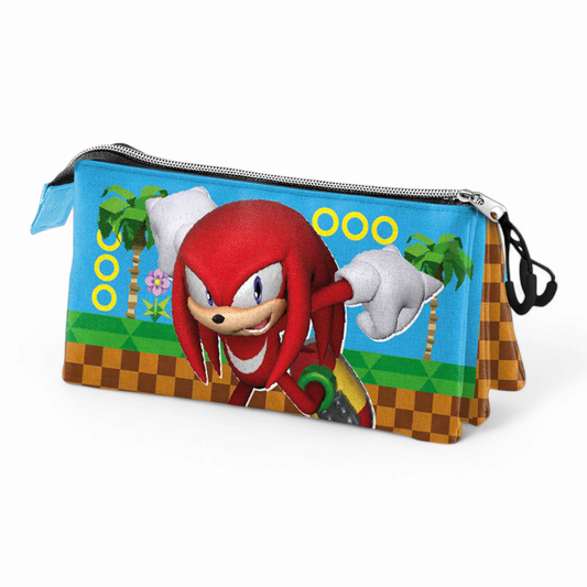 Trousse triple - Knuckles Run - Sonic - Karactermania J'M T Créa