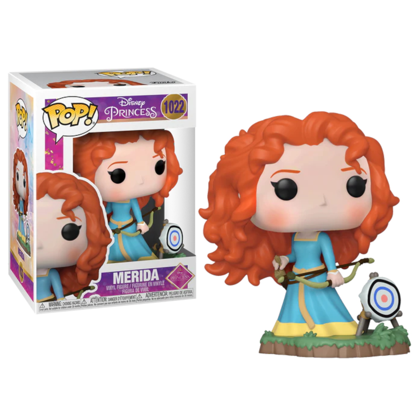 Ultimate Princess S3 - POP N°1022 - Merida - Disney - Funko J'M T Crea