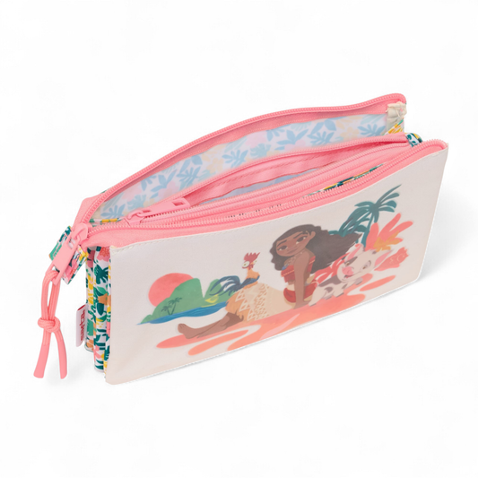 VAIANA - Trousse triple Moana - Safta J'M T Créa