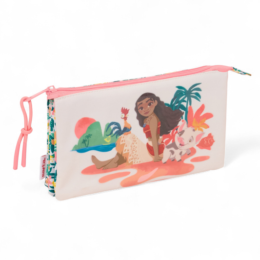VAIANA - Trousse triple Moana - Safta J'M T Créa
