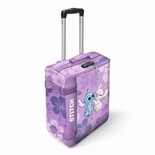 Valise cabine pliable - Stitch & Angel - Lilo & Stitch - Disney - Karactermania J'M T Créa